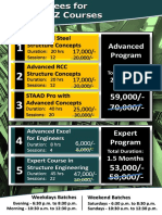 EZ Courses Fees Structure and Advanced Programs Details