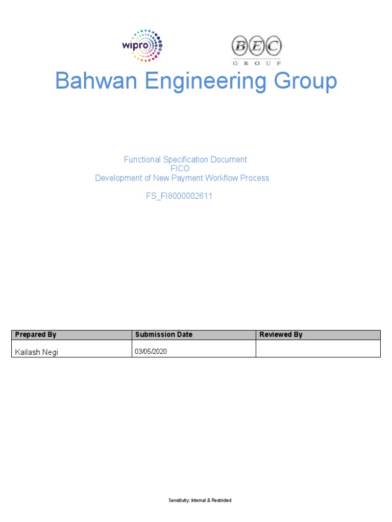 New Payment Workflow Process Development | PDF | Accounts Payable ...