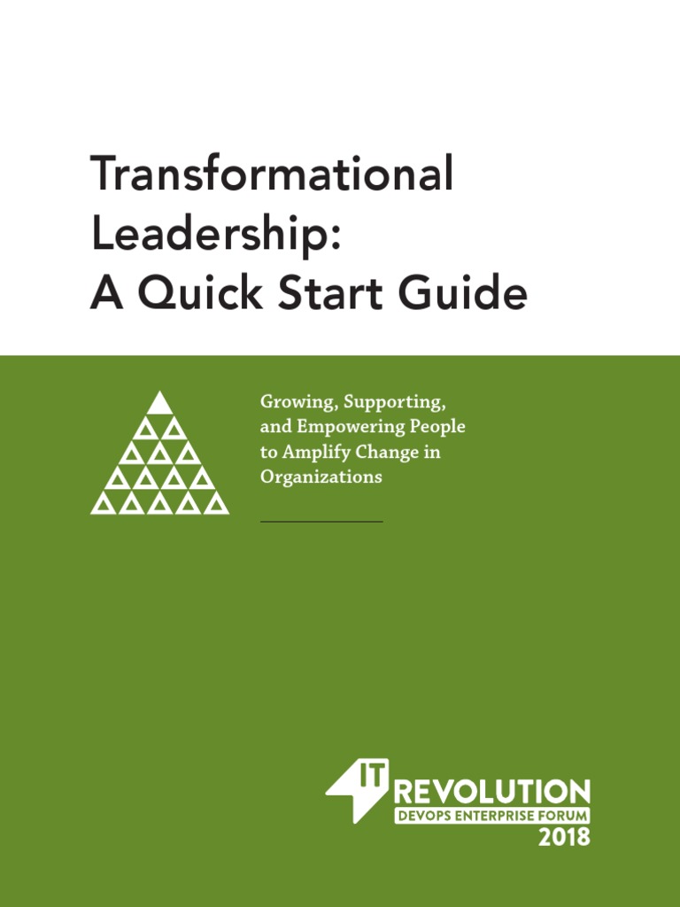 Transformational Leadership Quick Guide | PDF | Transformational ...