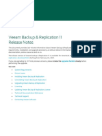 Veeam Backup & Replication 11 Release Notes