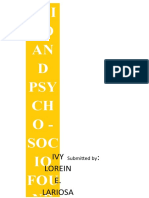 Philo and Psycho-Socio Found of Education - Ivy Lorein Lariosa