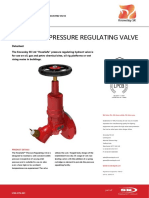 HoseSafe Pressure Regulating Valve Data Sheet