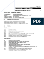 Material Safety Data Sheet: 1. Indentification OF Material & Company Details Product Name: T180 EPOXY THINNER