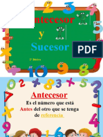 Antecesor y Sucesor (1)