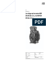 Low Voltage Cast Iron Motors M3BP 160-250 (Gen. G, K, L, M), M3GP 160-250 (Gen. D, K, L)