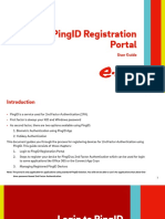 Pingid Registration Portal: User Guide