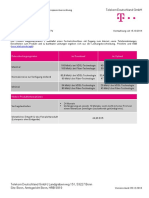 Produktinformationsblatt MagentaZuhause L