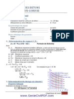 Formulation Du Beton Methode de Dreux