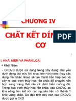 Chuong 4. Chất kết dính vô cơ