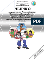 Filipino5 Q4 W2 A1 Paggamit NG Ibat-Ibang Uri NG Pangungusap Sa Debate FINAL