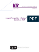 Sexually Transmitted Infections Treatment Guidelines, 2021