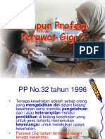 3 Rumpun Profesi Perawat Gigi