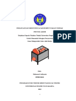 Perancangan Mesin Pencacah Rumput Pakan Ternak Proyek Akhir Diajukan Kepada Fakultas Teknik Universitas Negeri Yogyakarta