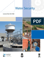 Drinking Water Security in India: Lessons from the Field