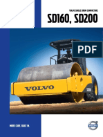 SD160, SD200: Volvo SINGLE DRUM Compactors