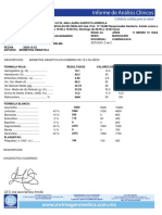 Biometría hematica normal en hombre de 44 años