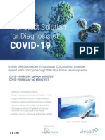 Monotest Solution For Diagnosis Of: COVID-19