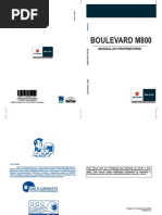 MANUAL Boulevard M800 2009