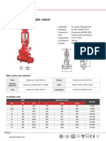 Grooved OS&Y Gate Valve Specifications
