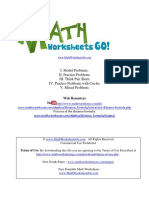 Distance Formula Worksheet