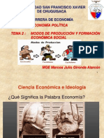Tema 2 Modos de Produccion y Formacion Economica Social