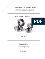 Machine Design II Draft 3