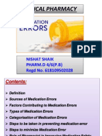 Medication Errors - Nishat