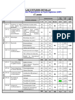 Plan Etudes