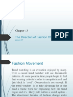 The Direction of Fashion Change 1
