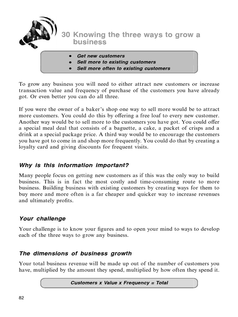 Three Strategies to Grow Your Business | PDF | Marketing | Direct Marketing
