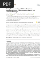 Materials: Using Deep Learning To Detect Defects in Manufacturing: A Comprehensive Survey and Current Challenges