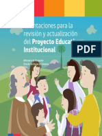 Orientaciones Para La Revisión y Actualizacion Del PEI