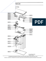 Exploded View and Parts List