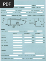 Ship'S Particulars: Air Draught | PDF | Water Transport | Watercraft Ship'S Particulars: Air Draught | PDF | Water Transport | Watercraft