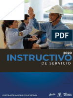 Instructivo de Servicio 2020