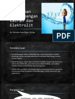 Kebutuhan Keseimbangan Cairan Dan Elektrolit