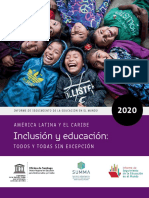 Inclusión y Educación:: América Latina Y El Caribe