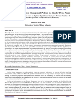 Harmonization of Disaster Management Policies in Disaster-Prone Areas