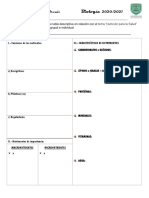 Biología: Maestro: Rey Guerra Breniz 2020/2021