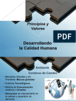 Principios y Valores para Mejorar