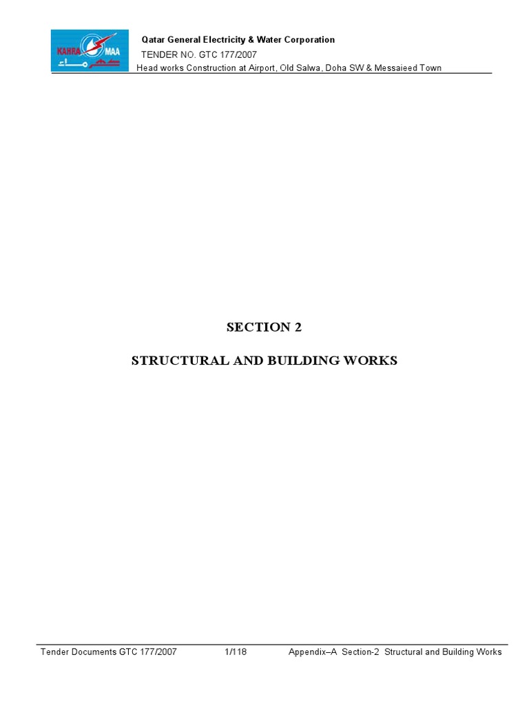 SPECIFICATION FOR CIVIL ENGINEERING WORKS visual data 4