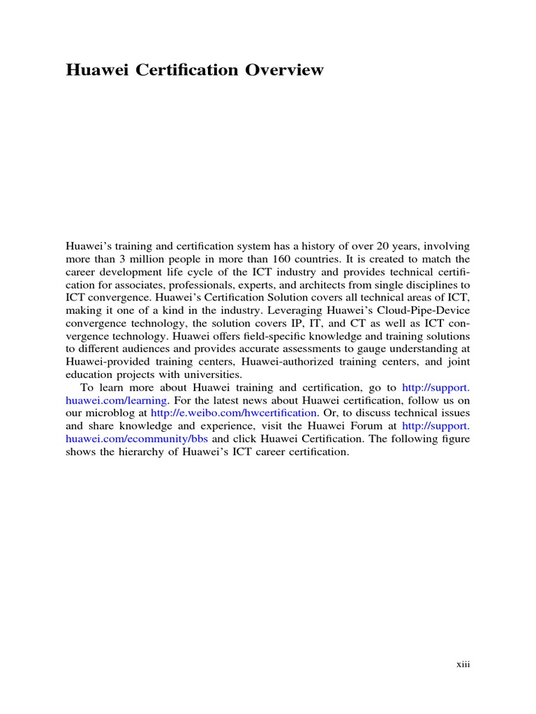 Huawei ICT Certification Guide | PDF | China | World Politics