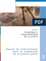 Manual de Instrucciones para La Evaluación de La Justicia Penal
