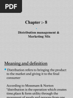 Chap 8 Distribution Management