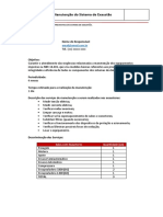 Cronograma de Manutenção Preventiva Do Sistema de Exaustão (Modelo)