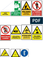 Señalética Seguridad OBRA (60 X 40)