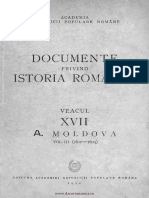 Documente Privind Istoria României. A. Moldova. Veacul XVII. Volumul 3 1611-1615