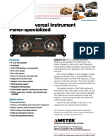 UIP-S - Universal Instrument Panel-Specialized: Features