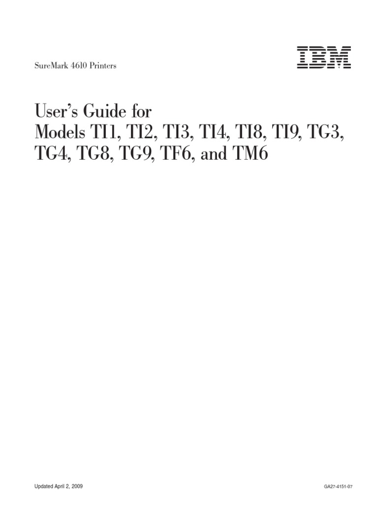User's Guide For Models TI1, TI2, TI3, TI4, TI8, TI9, TG3, TG4, TG8 ...