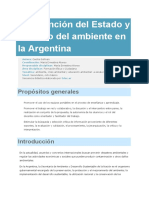 Secuencia Didáctica. Problemas Ambientales. Argentina